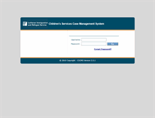 Tablet Screenshot of cscms.lirs.org